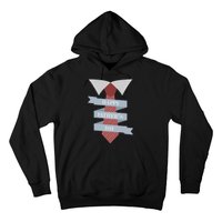 Happy Father's Day Tie Hoodie