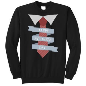 Happy Father's Day Tie Sweatshirt