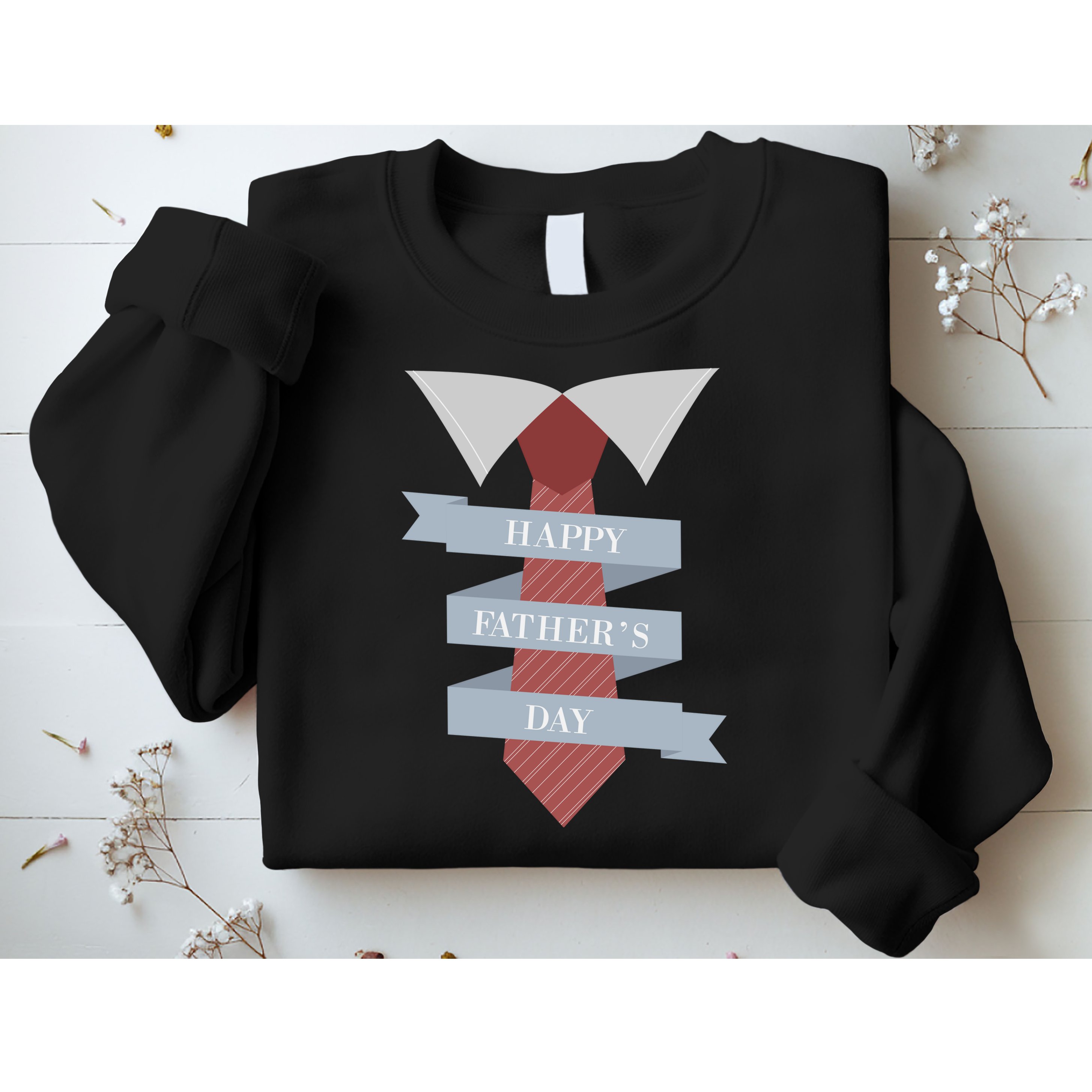 Happy Father's Day Tie Sweatshirt