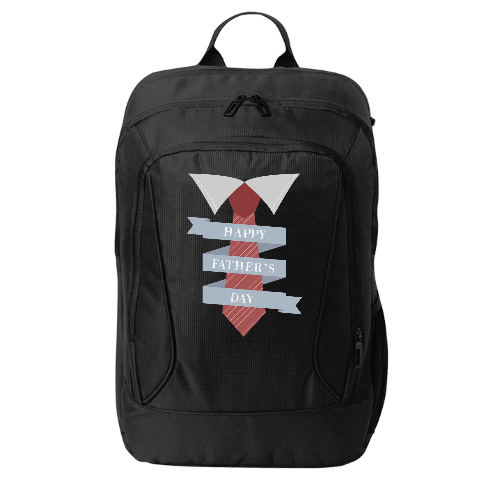 Happy Father's Day Tie City Backpack
