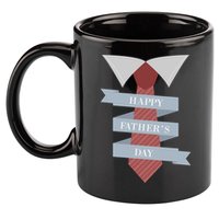 Happy Father's Day Tie 11oz C Handle Ceramic Mug