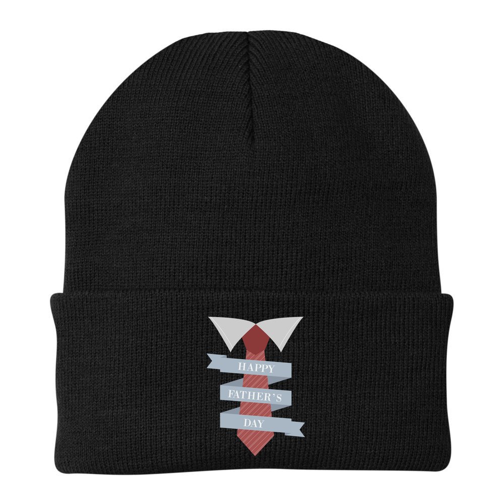Happy Father's Day Tie Beanie