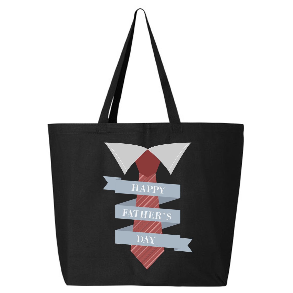 Happy Father's Day Tie 25L Jumbo Tote