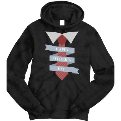 Happy Father's Day Tie Tie Dye Hoodie