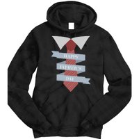 Happy Father's Day Tie Tie Dye Hoodie