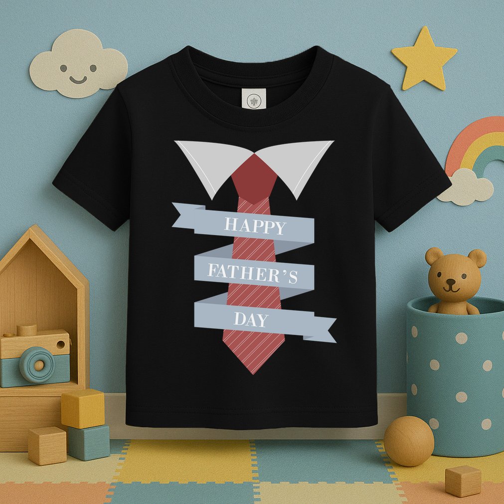 Happy Father's Day Tie Toddler T-Shirt