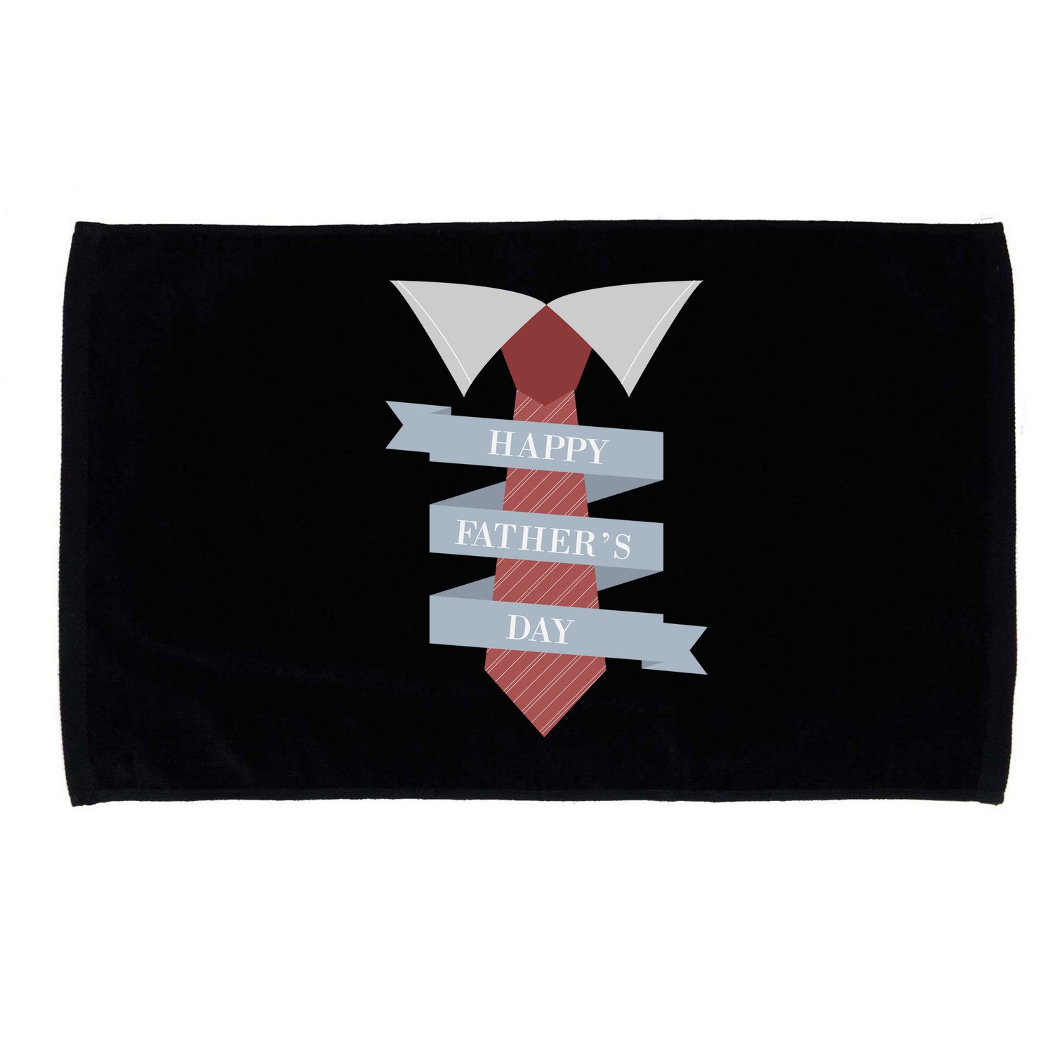 Happy Father's Day Tie Microfiber Hand Towel