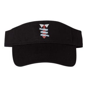 Happy Father's Day Tie Valucap Bio-Washed Visor