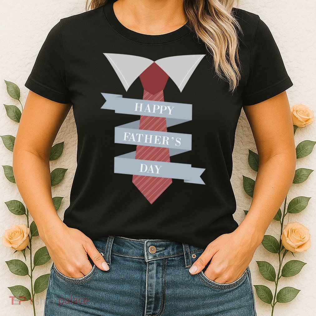 Happy Father's Day Tie Womens T-Shirt