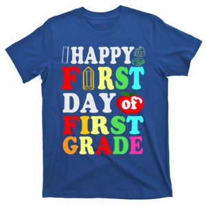 Happy First Day Of School First Grade Funny Gift T-Shirt