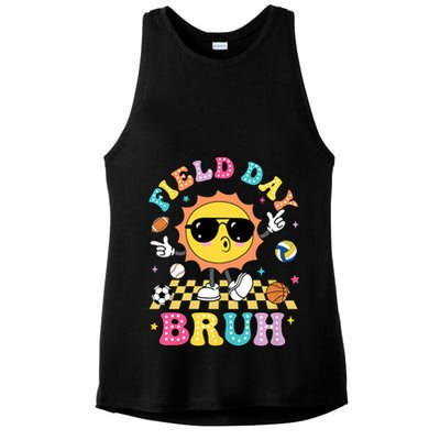 Happy Field Day 2025 Bruh Let The Games Begin Field Trip Ladies PosiCharge Tri-Blend Wicking Tank