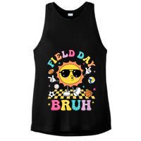 Happy Field Day 2025 Bruh Let The Games Begin Field Trip Ladies PosiCharge Tri-Blend Wicking Tank