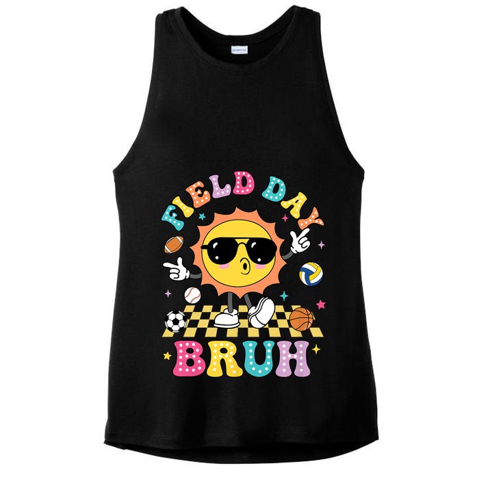 Happy Field Day 2025 Bruh Let The Games Begin Field Trip Ladies PosiCharge Tri-Blend Wicking Tank