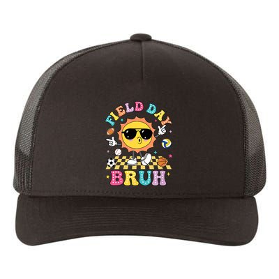 Happy Field Day 2025 Bruh Let The Games Begin Field Trip Yupoong Adult 5-Panel Trucker Hat