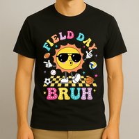 Happy Field Day 2025 Bruh Let The Games Begin Field Trip T-Shirt