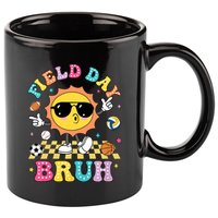 Happy Field Day 2025 Bruh Let The Games Begin Field Trip 11oz C Handle Ceramic Mug