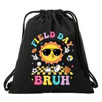 Happy Field Day 2025 Bruh Let The Games Begin Field Trip Drawstring Bag