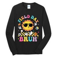 Happy Field Day 2025 Bruh Let The Games Begin Field Trip Tall Long Sleeve T-Shirt