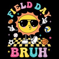 Happy Field Day 2025 Bruh Let The Games Begin Field Trip Cooling Performance Long Sleeve Crew