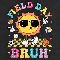 Happy Field Day 2025 Bruh Let The Games Begin Field Trip 25L Jumbo Tote