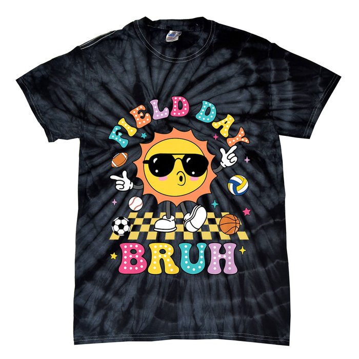 Happy Field Day 2025 Bruh Let The Games Begin Field Trip Tie-Dye T-Shirt