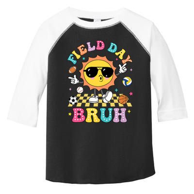 Happy Field Day 2025 Bruh Let The Games Begin Field Trip Toddler Fine Jersey T-Shirt