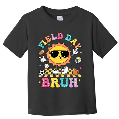 Happy Field Day 2025 Bruh Let The Games Begin Field Trip Toddler T-Shirt