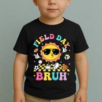 Happy Field Day 2025 Bruh Let The Games Begin Field Trip Toddler T-Shirt