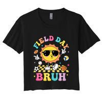 Happy Field Day 2025 Bruh Let The Games Begin Field Trip Crop Top