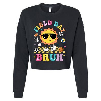 Happy Field Day 2025 Bruh Let The Games Begin Field Trip Cropped Pullover Crew