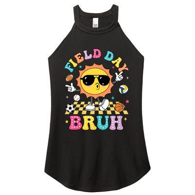 Happy Field Day 2025 Bruh Let The Games Begin Field Trip Women's Perfect Tri Rocker Tank