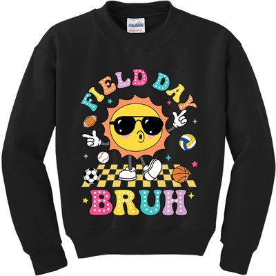 Happy Field Day 2025 Bruh Let The Games Begin Field Trip Kids Sweatshirt