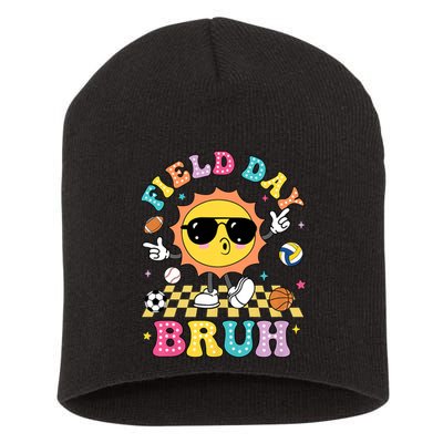Happy Field Day 2025 Bruh Let The Games Begin Field Trip Short Acrylic Beanie