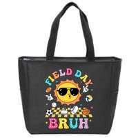 Happy Field Day 2025 Bruh Let The Games Begin Field Trip Zip Tote Bag