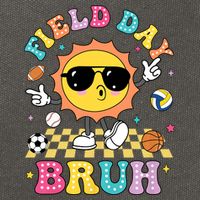 Happy Field Day 2025 Bruh Let The Games Begin Field Trip Cotton Canvas Backpack