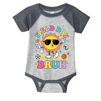 Happy Field Day 2025 Bruh Let The Games Begin Field Trip Infant Baby Jersey Bodysuit