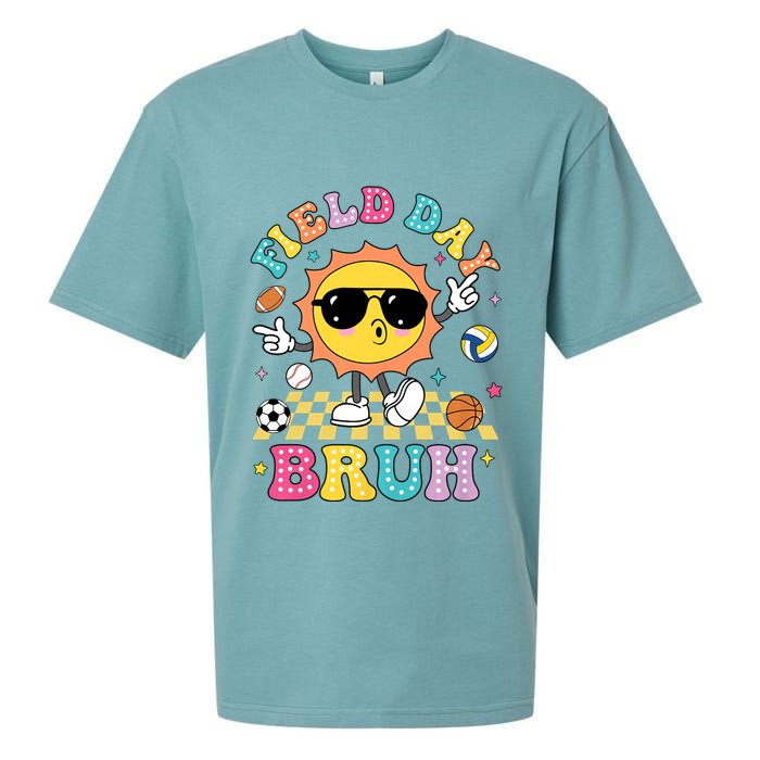 Happy Field Day 2025 Bruh Let The Games Begin Field Trip Sueded Cloud Jersey T-Shirt