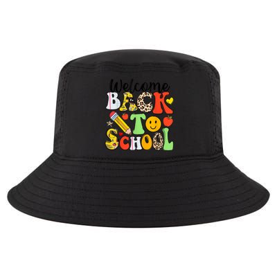 Happy First Day Of School Back To School Excitement Starting Strong School Ad Cool Comfort Performance Bucket Hat