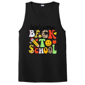 Happy First Day Of School Back To School Excitement Starting Strong School Ad PosiCharge Competitor Tank