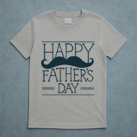 Happy Father's Day Mustache Gift T-Shirt