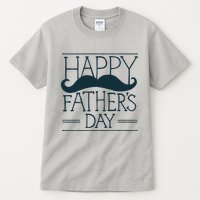Happy Father's Day Mustache Gift Tall T-Shirt