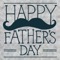 Happy Father's Day Mustache Gift Tall T-Shirt