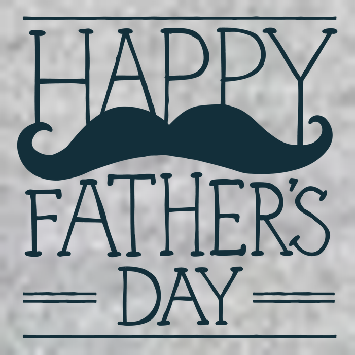 Happy Father's Day Mustache Gift Tall T-Shirt