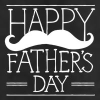 Happy Father's Day Mustache Gift Adult Drive Performance Visor
