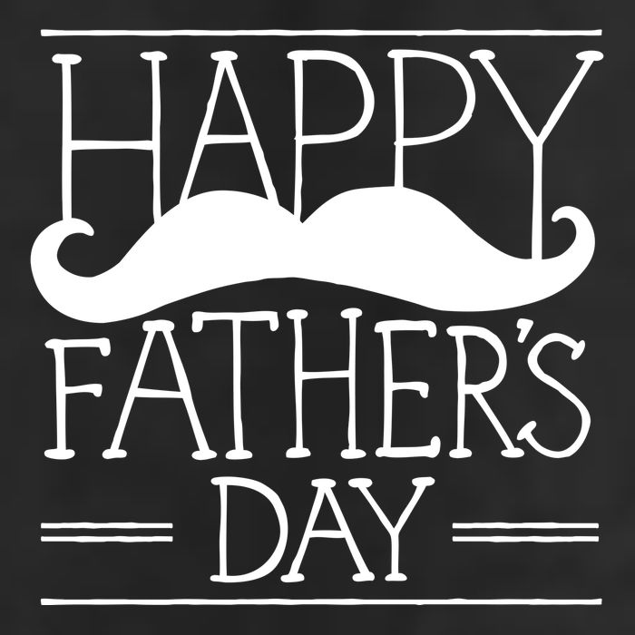 Happy Father's Day Mustache Gift Adult Drive Performance Visor