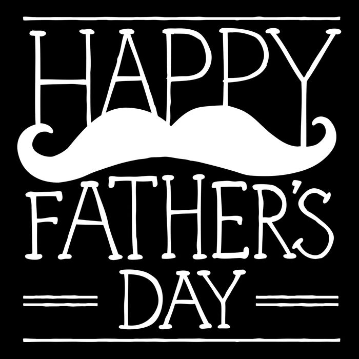 Happy Father's Day Mustache Gift Tie-Dye T-Shirt