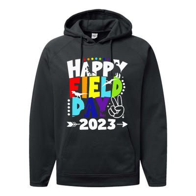 Happy Field Days School Trips Just Here for Dinosaur Student Performance Fleece Hoodie