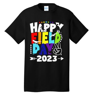 Happy Field Days School Trips Just Here for Dinosaur Student Tall T-Shirt