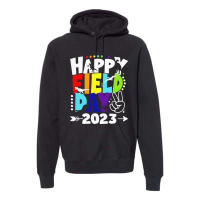 Happy Field Days School Trips Just Here for Dinosaur Student Premium Hoodie