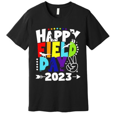 Happy Field Days School Trips Just Here for Dinosaur Student Premium T-Shirt